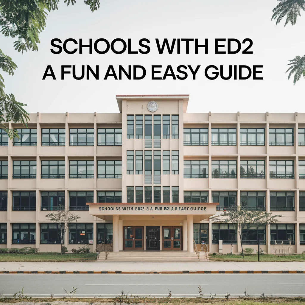 Schools with ED2 A Fun and Easy Guide